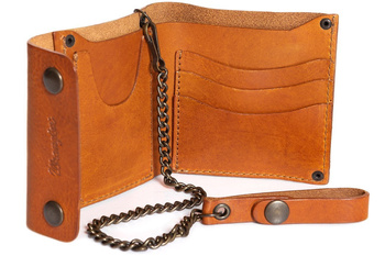 WRANGLER CHAIN WALLET COGNAC W0X09U181