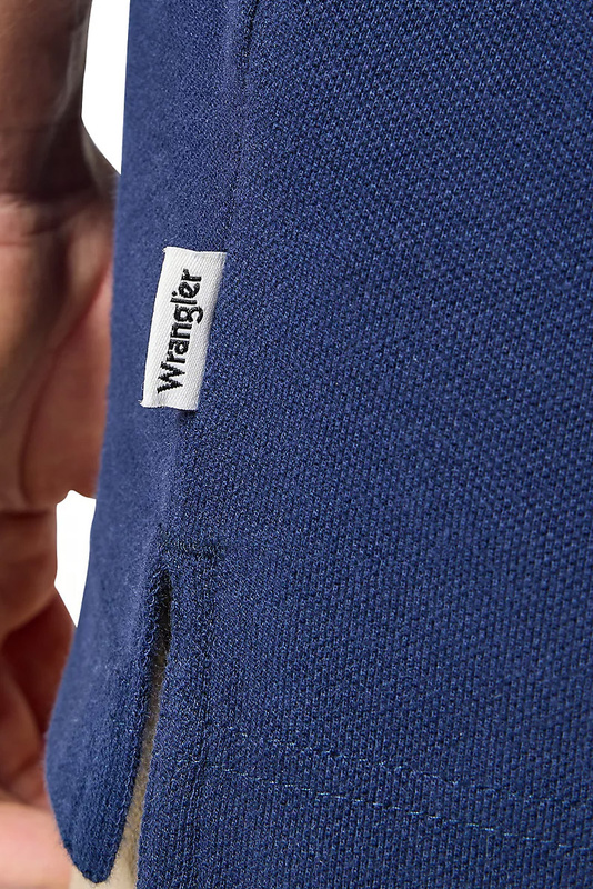 MESKA KOSZULKA POLO WRANGLER POLO SHIRT NAVY 112350403