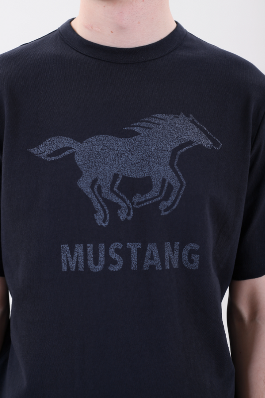 Męski T-shirt MUSTANG Alex C Print Outer Space 1012648 5330