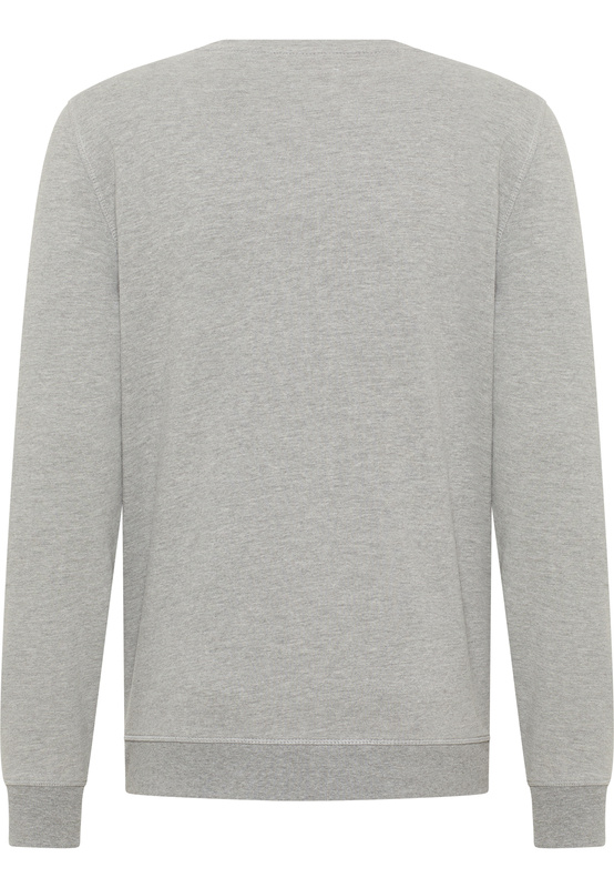 Męska Bluza Nierozpinana Mustang Style Clio Mid Grey Mélange 1016364 4140