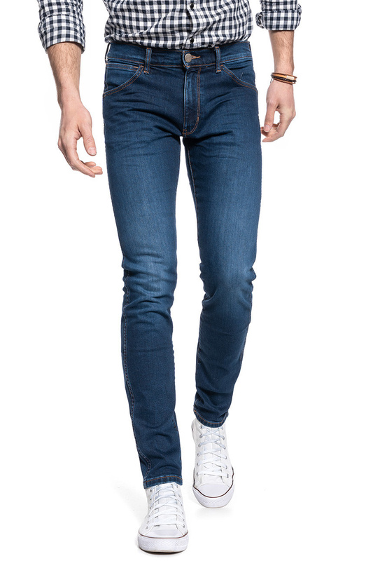 WRANGLER BRYSON MĘSKIE SPODNIE JEANSOWE STATIC BLUE W14XLQ25J 112141173