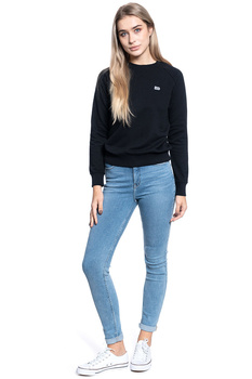 DAMSKA BLUZA BEZ KAPTURA LEE PLAIN CREW NECK SWS BLACK L53RTX01 112112480
