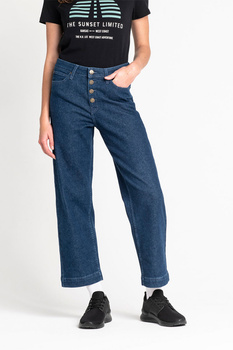 LEE WIDE LEG DAMSKIE SPODNIE JEANSOWE DARK WILMA L30GDJGR 112106444