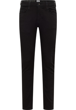 Męskie Spodnie Jeansowe Mustang Style Oregon Slim K Denim Black 1016320 4000 902