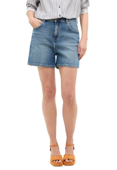 Damskie Szorty Mustang Style Charlotte Shorts Denim Blue 1016557 5000 521