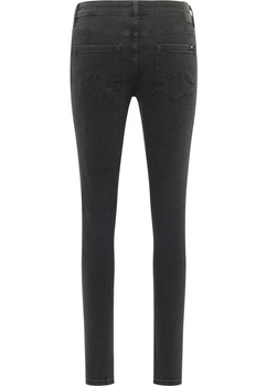 Damskie Spodnie Jeansowe Mustang Style Shelby Skinny Denim Black 1014341 4000 802