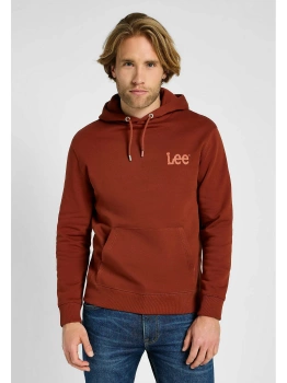 LEE  MĘSKA BLUZA LEE WOBBLY LEE HOODIE SWEET MAPLE 112358006