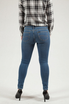 LEE SCARLETT MID DAMSKIE SPODNIE JEANSOWE TIVERTON L526EMJG 112111607