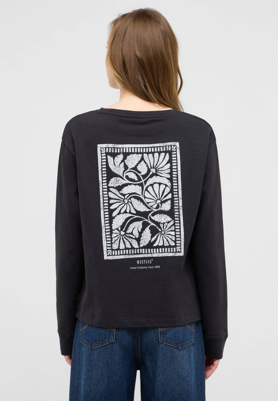 Damski Longsleeve Mustang Style Roseville Black Beauty 1016759 4185