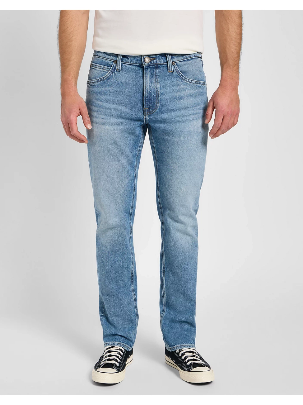 LEE MĘSKIE SPODNIE JEANSOWE DAREN ZIP FLY MARINE BLUE 112355808