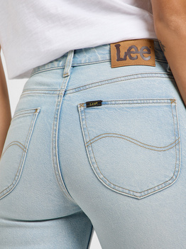LEE DAMSKIE SPODNIE JEANSOWE LEE CAROL LIGHT RAINFALL 112363517