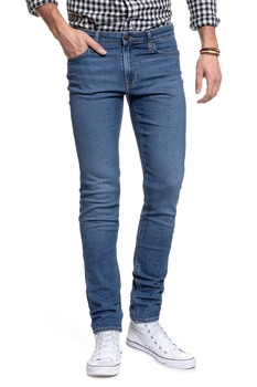 LEE MALONE MĘSKIE SPODNIE JEANSOWE JEANSY EASY BLUE L736DIZK 112120015