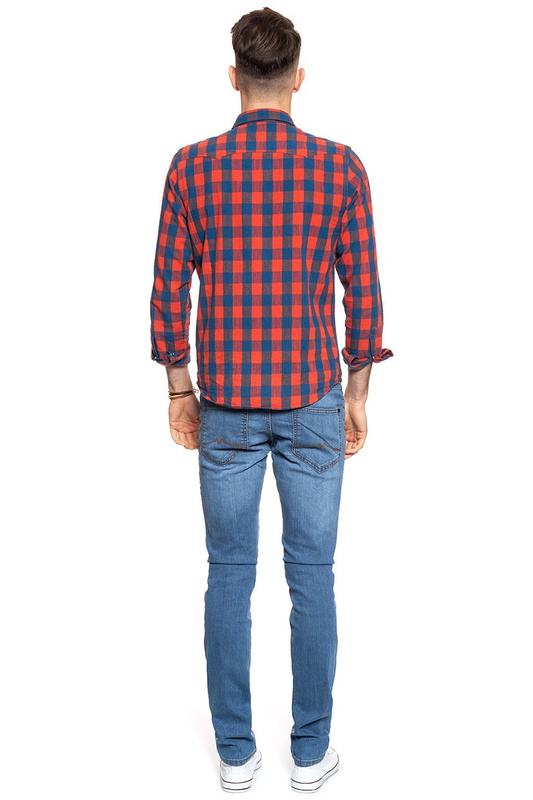 SPODNIE MĘSKIE MUSTANG SPODNIE MĘSKIE Jeans Bosten Slim Fit Fresh Blue 1007660 5000 602