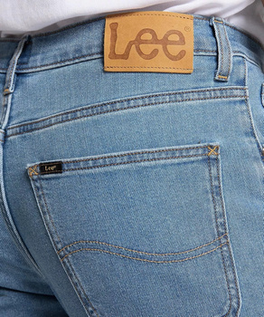 LEE BROOKLYN MĘSKIE SPODNIE JEANSOWE STRAIGHT LIGHT STONEWASH L452MG66 112110160