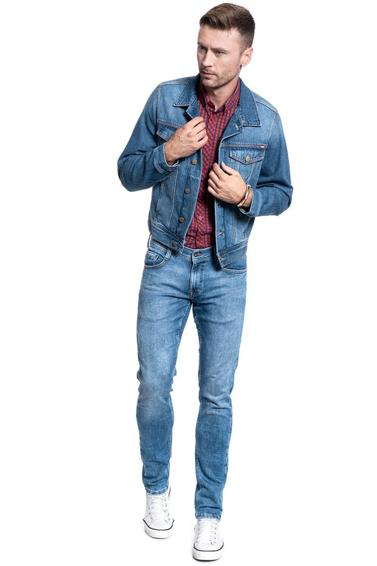MĘSKA KURTKA JEANSOWA MUSTANG DUDES ICONIC JACKET 1010885 5000 313