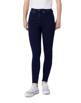 SPODNIE DAMSKIE WRANGLER WRIGGLER INK BLUE W2H0JC22H 112128603