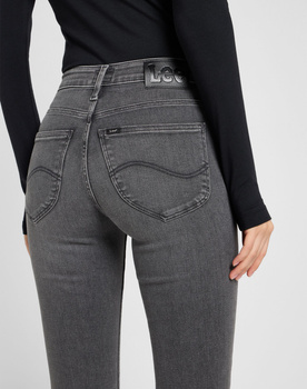 DAMSKIE SPODNIE LEE SCARLETT HIGH SHARK GREY 112370839