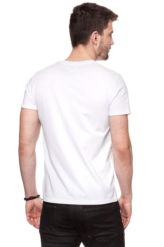 KOSZULKA WRANGLER CREW TEE WHITE W7C51FK12 112131714
