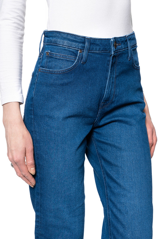 LEE REGURAL STRAIGHT CAROL DAMSKIE SPODNIE JEANSOWE DARK WORN L30ULTHF 112106767