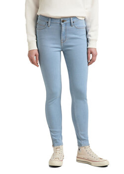 LEE SCARLETT HIGH ZIP DAMSKIE SPODNIE JEANSOWE LIGHT RUBY L31BTVZB 112145019