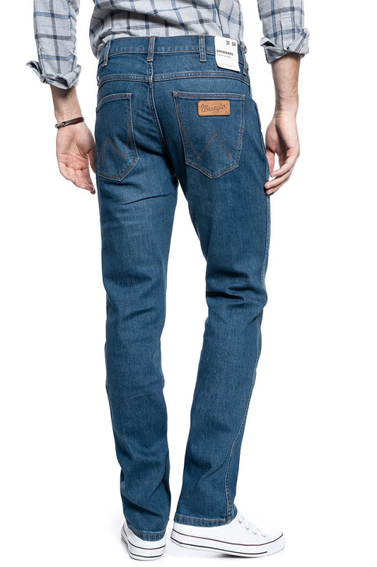 SPODNIE MĘSKIE WRANGLER GREENSBORO INDIGO WIT W15Q2325F 112126833