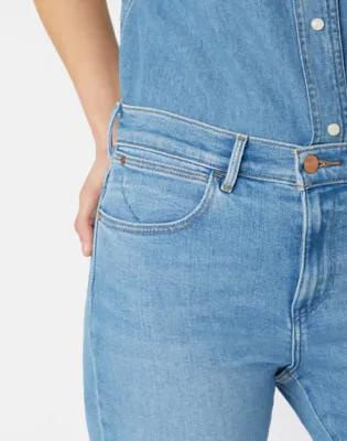 DAMSKIE SPODNIE WRANGLER HIGH RISE SKINNY SOFT HEART W27H3935A 112141262