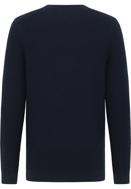 Męski Sweter Mustang Style Emil C Basic Total Eclipse 1014115 5226 