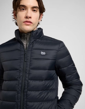 MESKA KURTKA LEE STAND COLLAR PUFFER BLACK 112370431