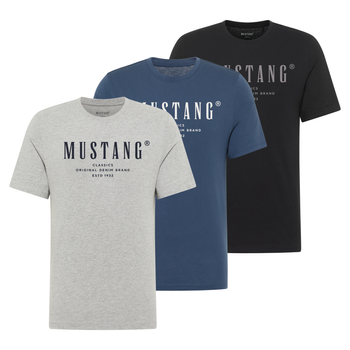 3PAK Męski T-Shirt Mustang Style Alex 1017329