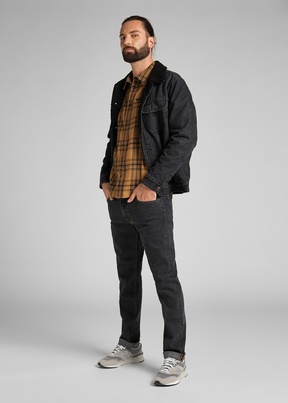 LEE SHERPA JACKET BLACK STONE L87AFFKO 112140957