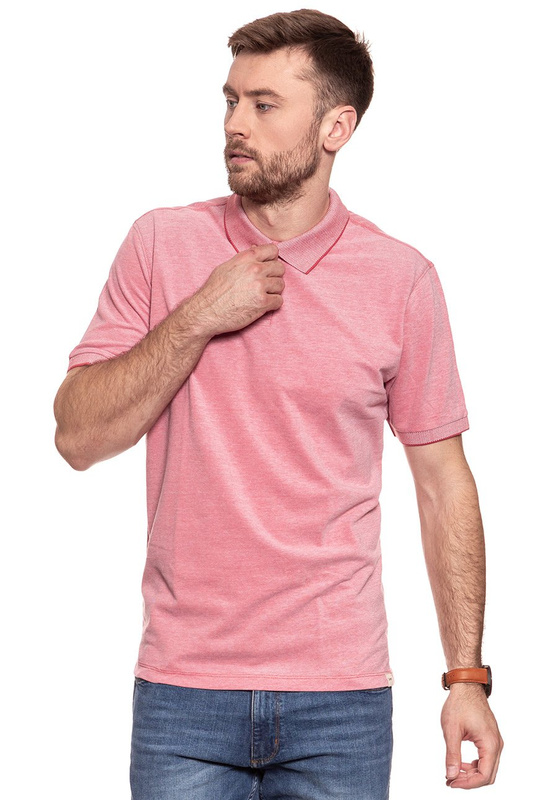 LEE PIQUE POLO FADED RED L60TPYSG