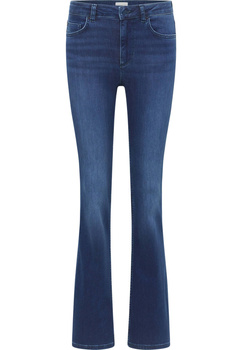 Damskie Spodnie Jeansowe Mustang Style Shelby Slim Boot Denim Blue 1015568 5000 682