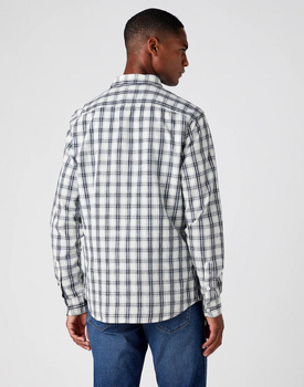WRANGLER NON PKT SHIRT MĘSKA KOSZULA KRATA SEEDPEARL BEIGE W5G1BRXNZ 112146121