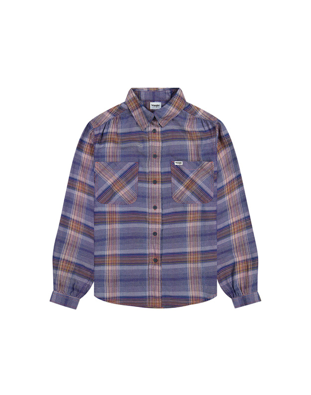 DAMSKA KOSZULA WRANGLER FEMME WESTERN SHIRT EARTH RED 112370788