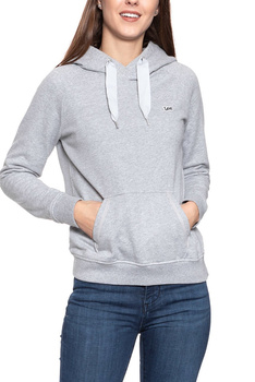 BLUZA LEE DAMSKA HOODY GREY MELE L36ATXMP 112107817