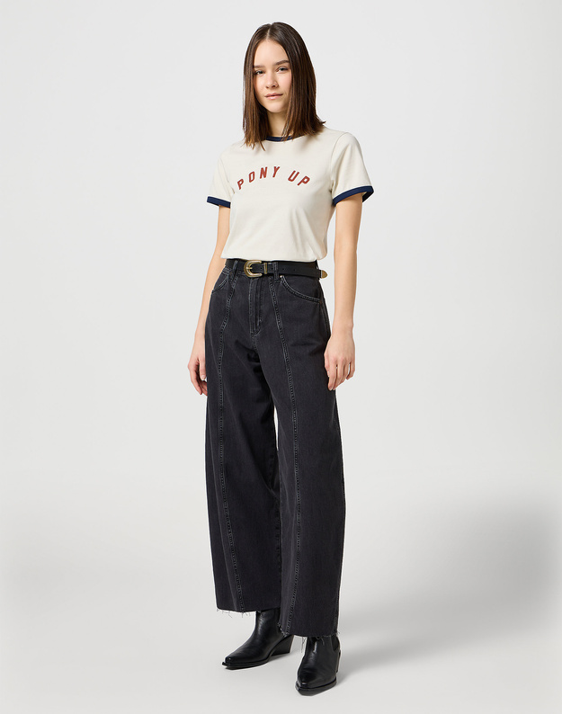 DAMSKI PASEK WRANGLER WESTERN SUN BELT BLACK 112365347