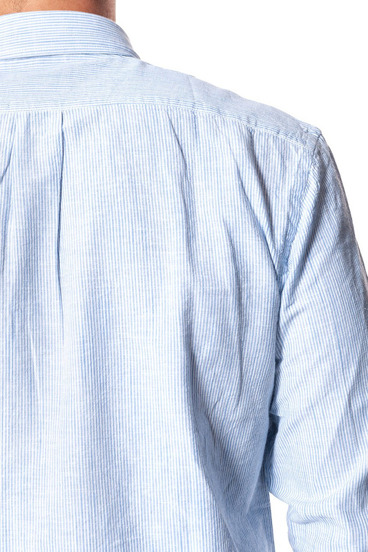 WRANGLER 1 PKT SHIRT SKY BLUE W5929MBS2