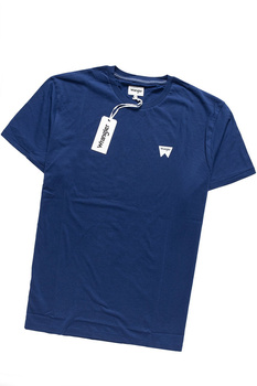 WRANGLER T SHIRT T-SHIRTS SIGN OFF TEE BLUE DEPTHS W7C07D3JY 112131606