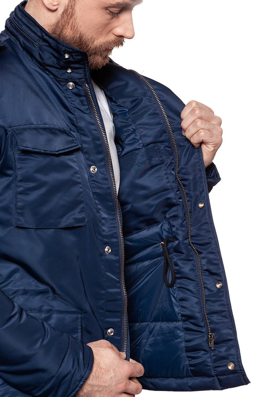 KURTKA WRANGLER FIELD JACKET NAVY W4730WT35 112129029