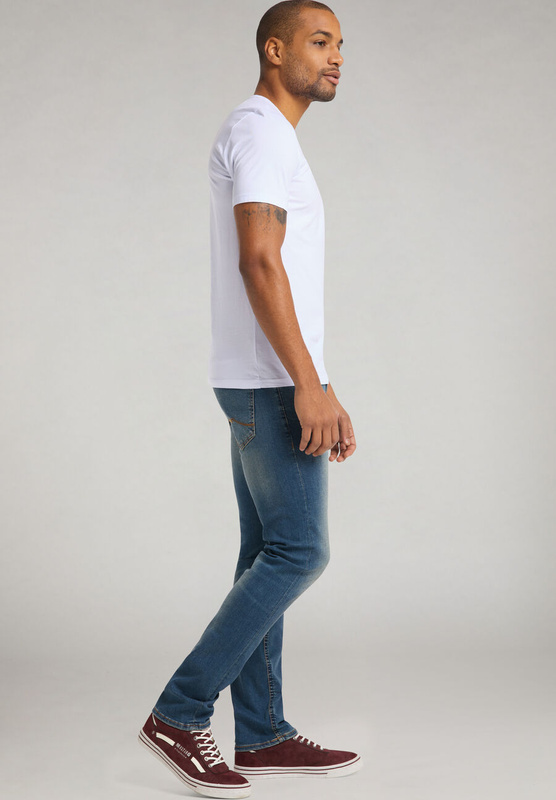 MUSTANG Style 2-Pack C-Neck MĘSKA KOSZULKA T-SHIRT DWUPAK General White 1006169 2045