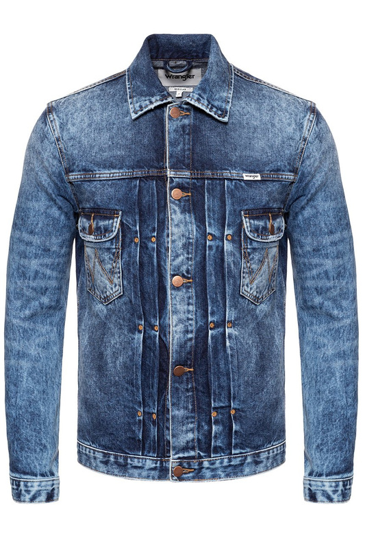 KURTKA JEANSOWA WRANGLER RETRO JACKET BANG ON W442GW24F 112128844