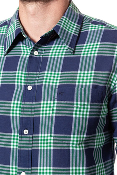 KOSZULA WRANGLER LS 1 PKT SHIRT AMAZON GREEN W5953ORUX 112129787