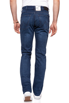 SPODNIE MĘSKIE WRANGLER ARIZONA SPILLED INDIGO W12OMS26B 112126386