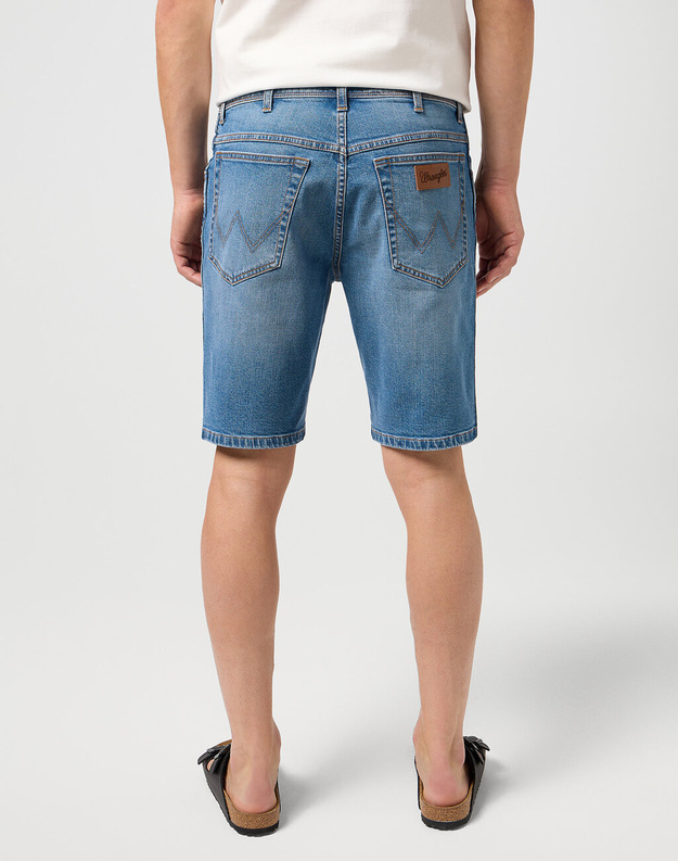 WRANGLER MĘSKIE SPODENKI JEANSOWE TEXAS SHORTS STRIDE 112350658 W11C018020