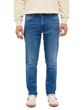 Męskie Spodnie jeansowe Mustang Style Washington Straight Denim Blue 1017233 5000 502