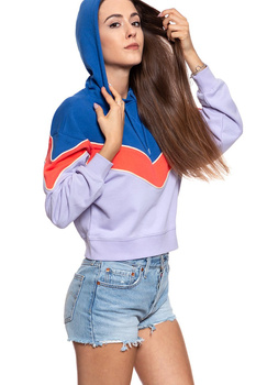 BLUZA WRANGLER 80´S HOODY TURKISH SEA W6084IG86 112130458