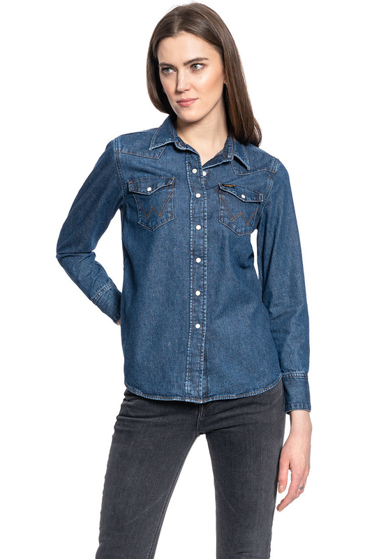 DAMSKA KOSZULA JEANSOWA WRANGLER GOOD TIMES 27WW W5WS1W19W 112130344