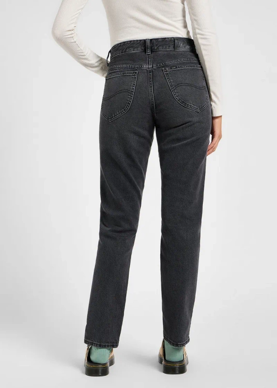 LEE DAMSKIE SPODNIE JEANSOWE LEE RIDER JEANS REFINED BLACK 112341336