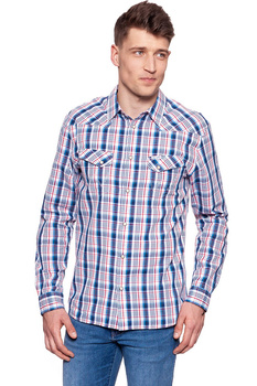 WRANGLER L/S HERITGE WESTERN WHITE W57794M12