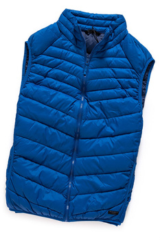 LEE PUFFER VEST TRUE BLUE L88USZMT